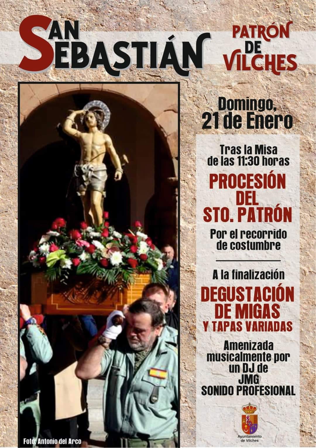 Fiestas en honor de San Sebastián 2024 Vilches